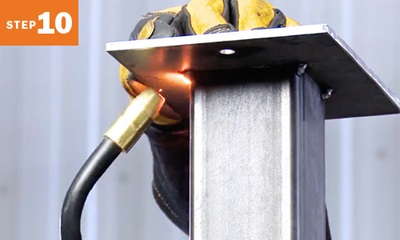 MIG welding metal 