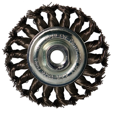 770374 Knotted Wire Wheel Brush