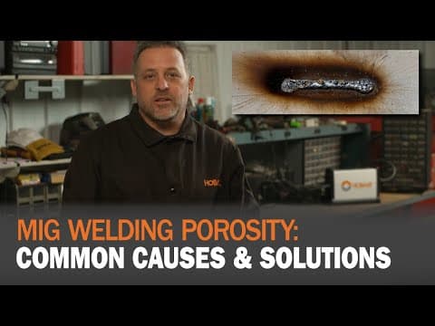 MIG Welding Porosity: Common Causes & Solutions