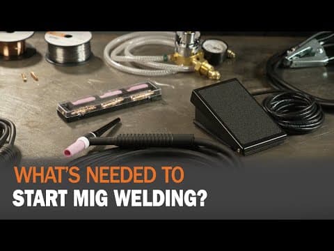 What's Needed to Start MIG Welding?