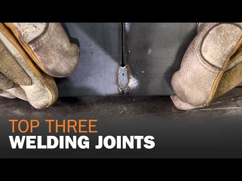 Common Welding Joints and Technique
