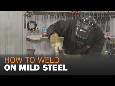 How To Weld on Mild Steel