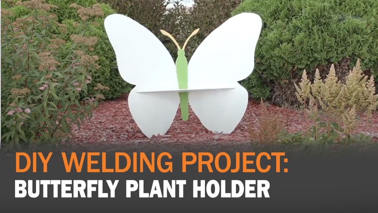 How to Make a Butterfly Plant Holder