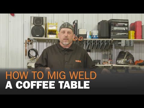 How to Mig Weld a Coffee Table