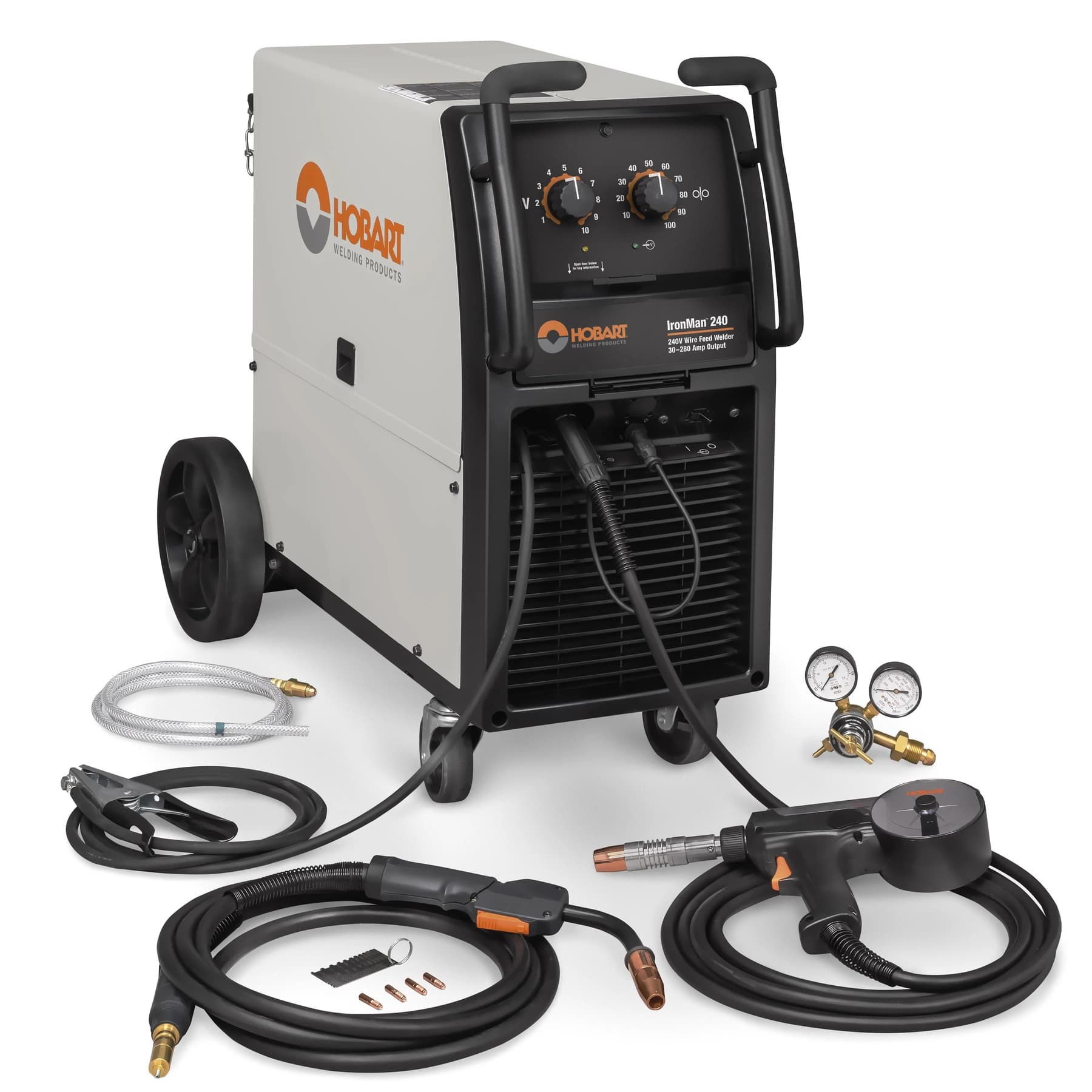 Hobart Welding Products Ironman 240 MIG Spoolgun Package welding machine product image