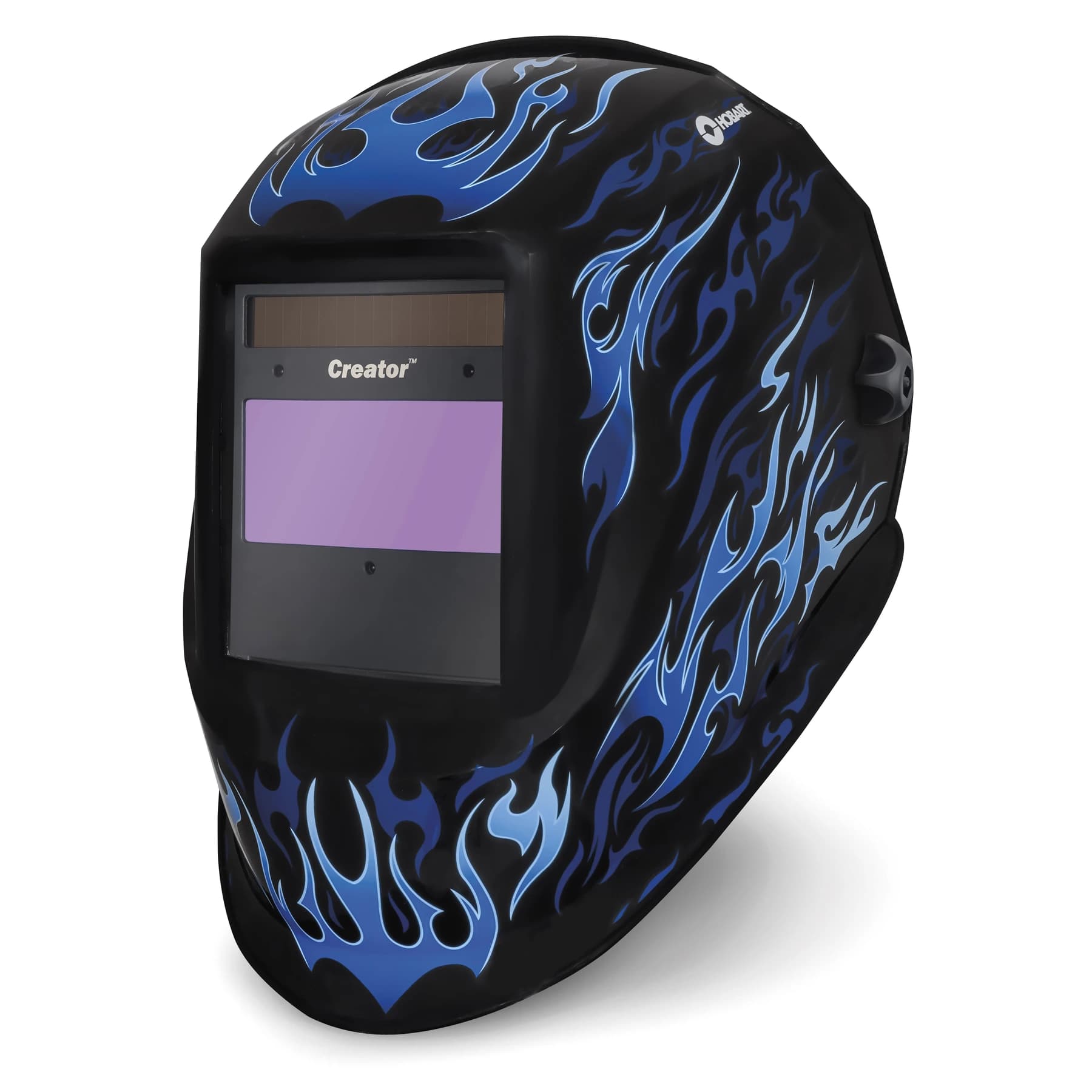 Hobart Welding Products Fire and Ice Series Welding Helmet left front view