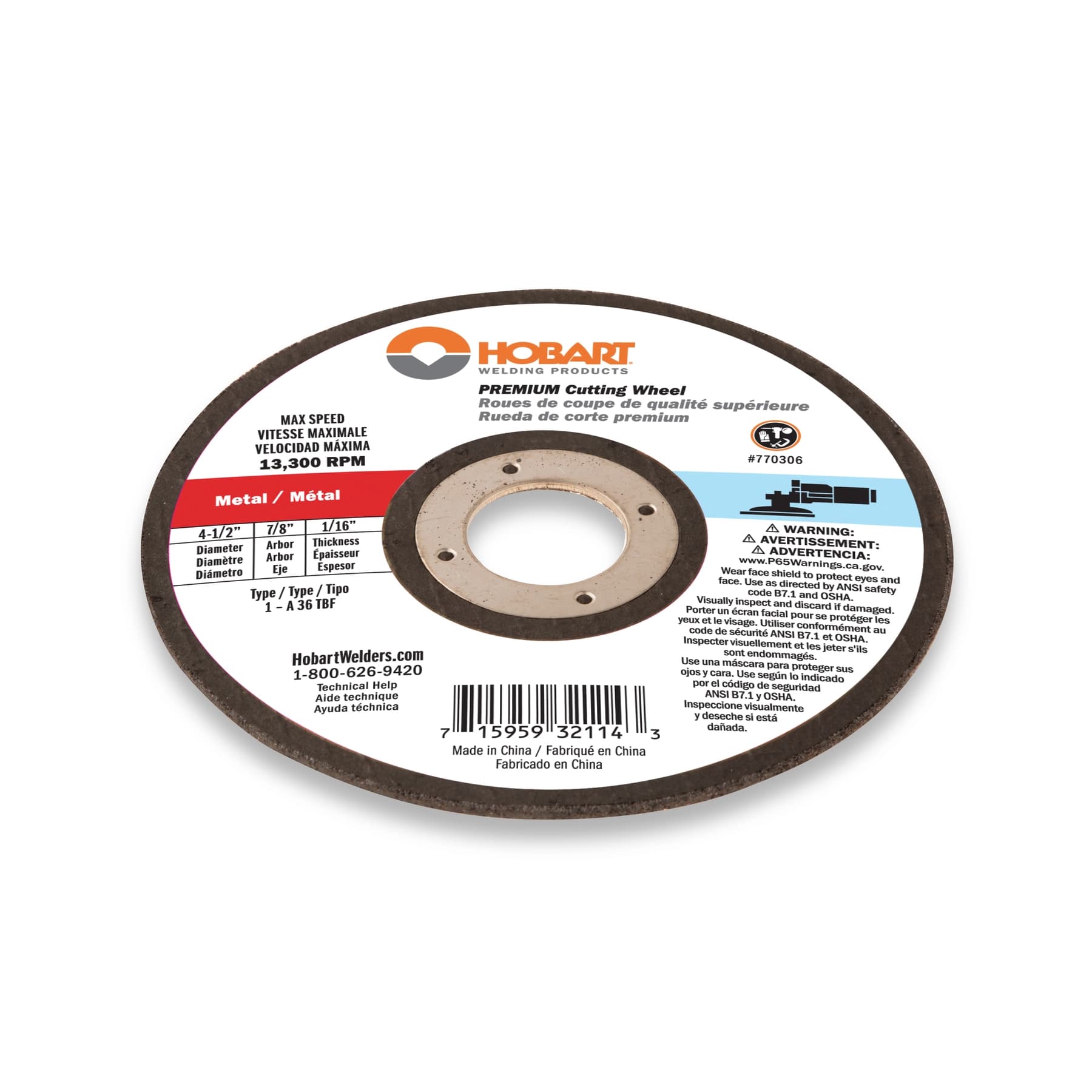 770306 Cutting Wheel