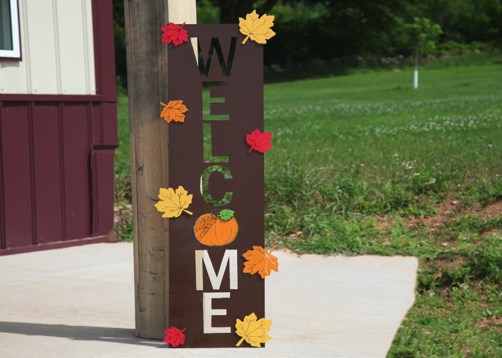 Welcome Sign Project Guide