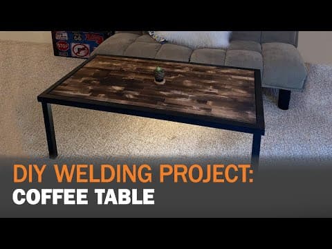 How to Make a Coffee Table