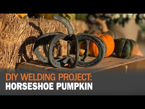How to Make a Horseshoe Pumpkin