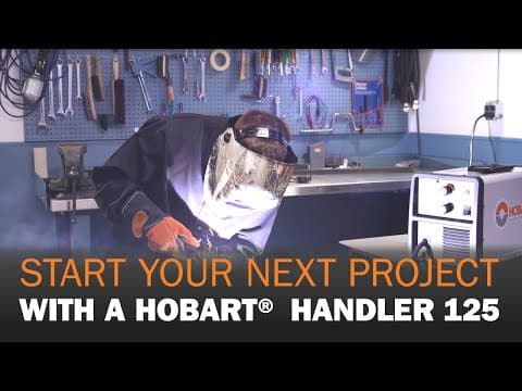 Hobart® Handler 125: Portable, Easy-to-Use Wire Feed Welder