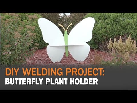 How to Make a Butterfly Plant Holder