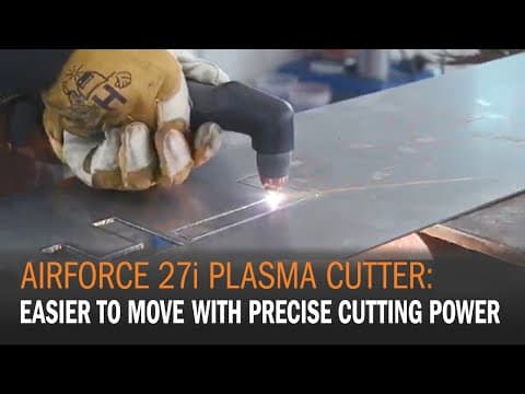 Airforce® 27i Plasma Cutter: Easier to Move with Precise Cutting Power